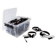 AVID hodetelefoner AE-35 hvit USB-C 30 stk