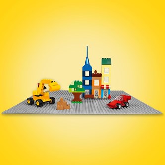 LEGO Education byggeplate grå