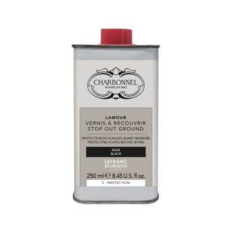 Charbonnel Lamour Black Covering Varnish 250 ml
