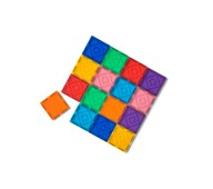 Mag Genius® regnbuebrikker 16 stk