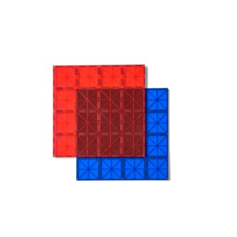 Mag Genius® regnbue baseplate 2 stk