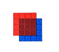 Mag Genius® regnbue baseplate 2 stk