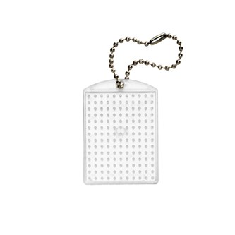 Pixel nøkkelring plate 10 stk