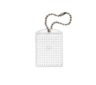 Pixel nøkkelring plate 10 stk