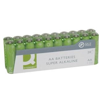 Batteri AA LR06 alkalisk 20 stk