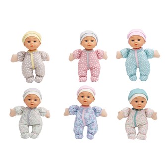 Dukke myk Amanda 6 stk