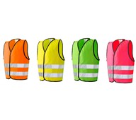Refleksvest borrelås XXS