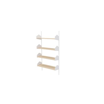 Wille bibliotek vegg 90 cm 4 trehyller