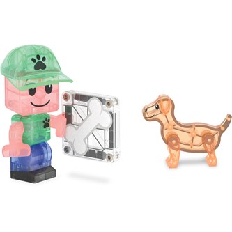 Magna-Tiles hundegård