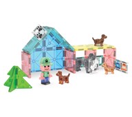 Magna-Tiles hundegård