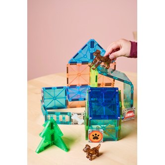 Magna-Tiles hundegård