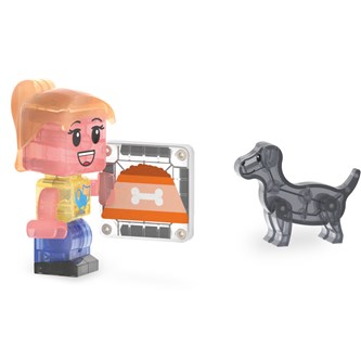 Magna-Tiles lekehus til dyr