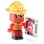 Magna-Tiles brannbil med figur