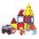 Magna-Tiles brannbil med figur