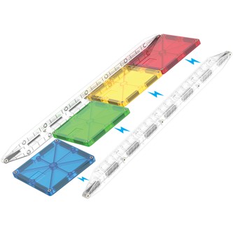 Magna-Tiles kulebane 90 deler