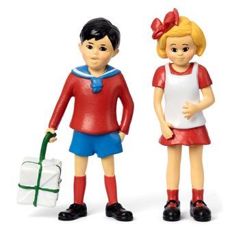 Pippi Villa Villekulla med 12 figurer