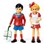 Pippi Villa Villekulla med 12 figurer