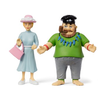 Pippi Villa Villekulla med 12 figurer