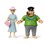 Pippi Villa Villekulla med 12 figurer