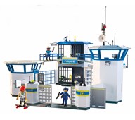 Playmobil politistasjon med fengsel