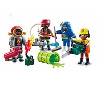 Playmobil brannmenn 70 deler