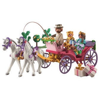 Playmobil hester med vogn