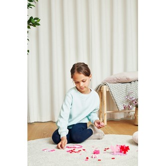 PLUS-PLUS rød og rosa miks  1200 delar