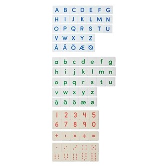 Mag Genius® magnetiske tall og bokstaver 190 deler