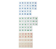 Mag Genius® magnetiske tall og bokstaver 190 deler