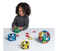 Polydron magnetiske figurer 54 deler