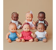 Dukker 21 cm 6 stk