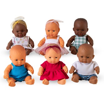 Dukker 21 cm 6 stk
