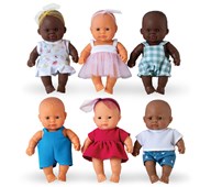 Dukker 21 cm 6 stk