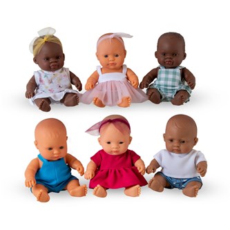 Dukker 21 cm 6 stk