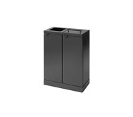 Bica avfallssortering basic 2x45 l