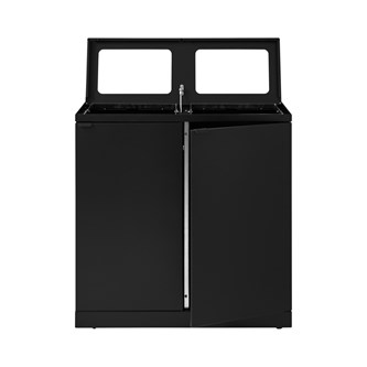 Bica avfallssortering advanced 2x95 l åpne innkast