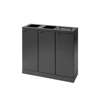 Bica avfallssortering basic 3x45 l