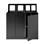 Bica avfallssortering advanced 2x65 l og 2x45 l