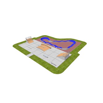 Skatepark 9 med Pumptrack
