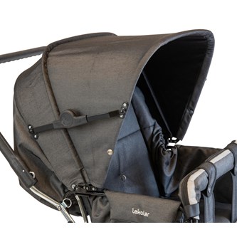 Kalesje til tvillingvogn Lekolar polyester