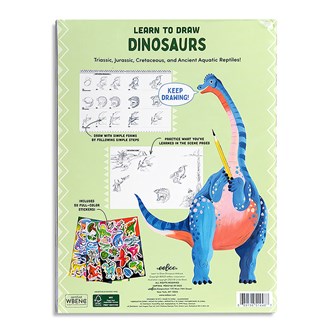 Lær å tegne dinosaur, bok