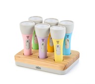 Lommelykt med farge 6 stk