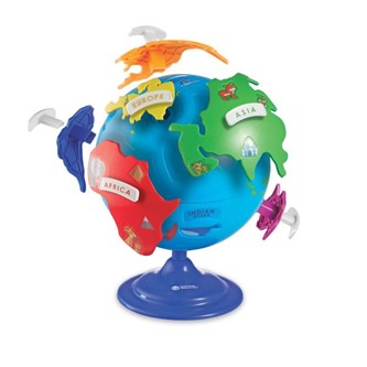 Puslespill globus