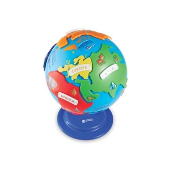 Puslespill globus