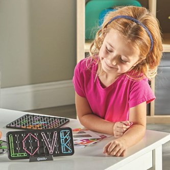 Geobrett selvlysende