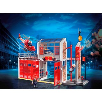 Playmobil brannstasjon