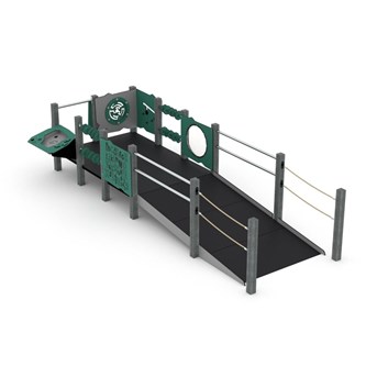 Recycled:play kombinasonslek med rampe RC1507