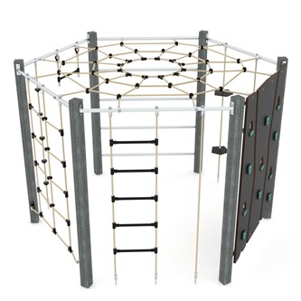 Recycled:play klatrelek taknett C1420