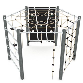 Recycled:play klatrelek taknett C1420