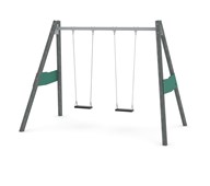 Recycled:play høyt huskestativ 2 seter RC0542